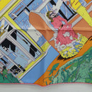 HERMES Carre 70 Scarf ""Rendez Vous Galant"" Silk Multicolor Auth 169638M-9