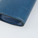 LOUIS VUITTON Epi Pochette Accessoires Pouch Blue M52985 LV Auth 169639-16