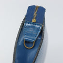LOUIS VUITTON Epi Pochette Accessoires Pouch Blue M52985 LV Auth 169639-8