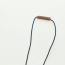 LOUIS VUITTON Metallkette Collier Charms On the Go Halskette Emaille M63648 Auth 169644M-5
