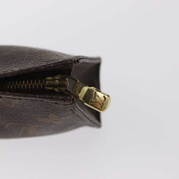 LOUIS VUITTON Monogram Poche Toilette 15 Pouch M47546 LV Auth 169652
