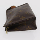 LOUIS VUITTON Monogram Poche Toilette 15 Pouch M47546 LV Auth 169652-4