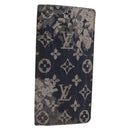 LOUIS VUITTON Monogram Tapestry Portefeuille Plaza NM Geldbörse M80032 Auth 169655-1