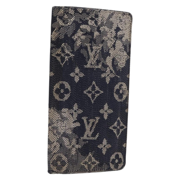 LOUIS VUITTON Monogram Tapestry Portefeuille Plaza NM Geldbörse M80032 Auth 169655