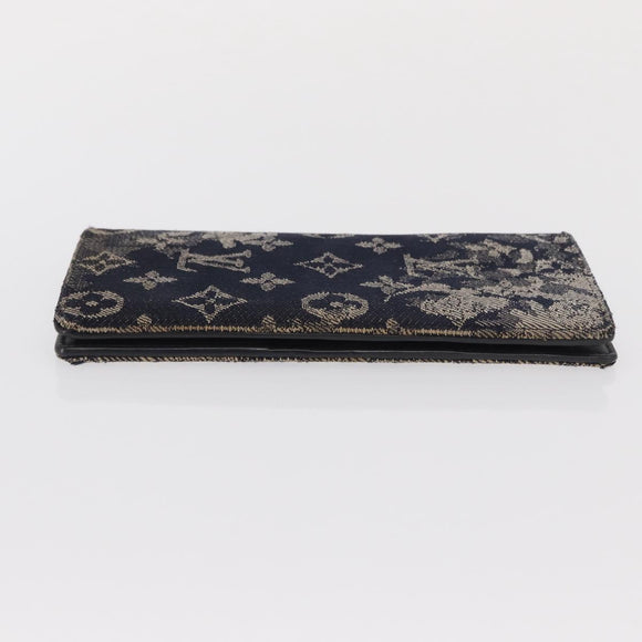 LOUIS VUITTON Monogram Tapestry Portefeuille Plaza NM Geldbörse M80032 Auth 169655