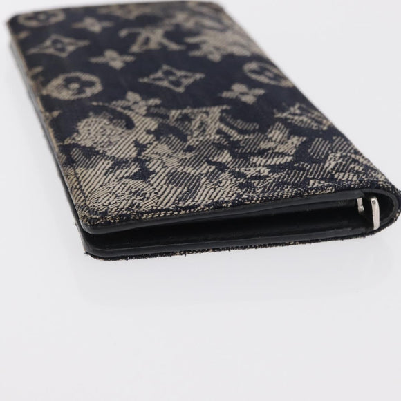LOUIS VUITTON Monogram Tapestry Portefeuille Plaza NM Geldbörse M80032 Auth 169655