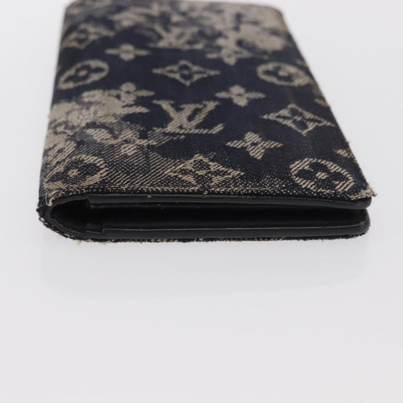 LOUIS VUITTON Monogram Tapestry Portefeuille Plaza NM Geldbörse M80032 Auth 169655