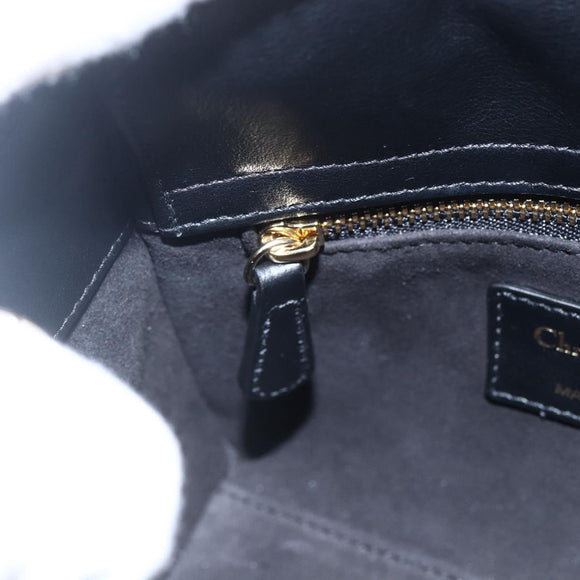 Christian Dior Chain Lady Dior Bag Leather 2way Multicolor Gold Auth 169657SM