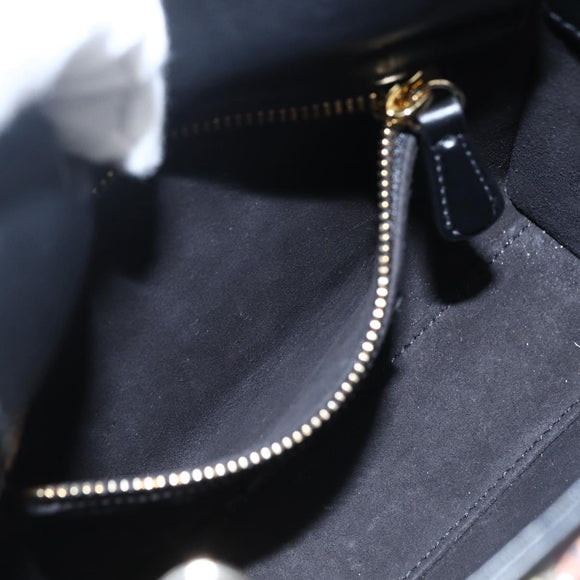 Christian Dior Chain Lady Dior Tasche Leder 2-Wege Multicolor Gold Auth 169657SM