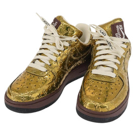 LOUIS VUITTON Air Force 1 By Virgil Abloh Nike Sneakers Patent LV Auth 169658SM