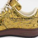 LOUIS VUITTON Air Force 1 By Virgil Abloh Nike Sneakers Patent LV Auth 169658SM-15