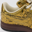 LOUIS VUITTON Air Force 1 By Virgil Abloh Nike Sneakers Patent LV Auth 169658SM-37