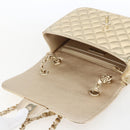 CHANEL Matelasse Backpack Patent leather Gold CC Auth 169659SM-16
