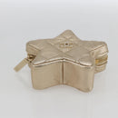 CHANEL Matelasse Backpack Patent leather Gold CC Auth 169659SM-29