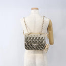 CHANEL Matelasse Backpack Patent leather Gold CC Auth 169659SM-31
