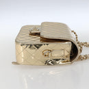 CHANEL Matelasse Backpack Patent leather Gold CC Auth 169659SM-5