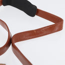 MCM Vicetos Logogram Shoulder Bag PVC Leather Brown Gold Auth 169673-9