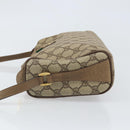 GUCCI GG Supreme Web Sherry Line Bag PVC Beige Gold 89 02 017 Auth 169674-5