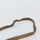 GUCCI GG Supreme Web Sherry Line Bag PVC Beige Gold 89 02 017 Auth 169674-8
