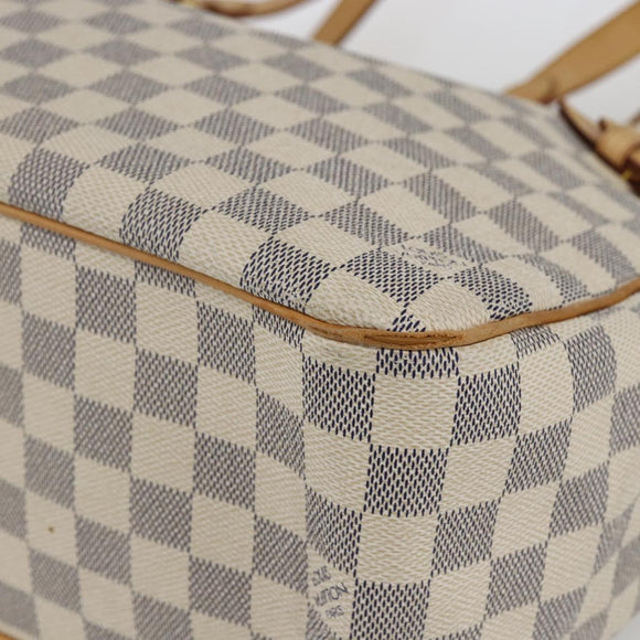 LOUIS VUITTON Damier Azur Batignolles Horizontal Tote Bag N48172 LV Auth 169678
