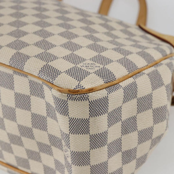 LOUIS VUITTON Damier Azur Batignolles Horizontal Tote Bag N48172 LV Auth 169678