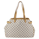 LOUIS VUITTON Damier Azur Batignolles Horizontal Tote Bag N48172 LV Auth 169678-2
