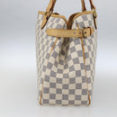 LOUIS VUITTON Damier Azur Batignolles Horizontal Tote Bag N48172 LV Auth 169678-3