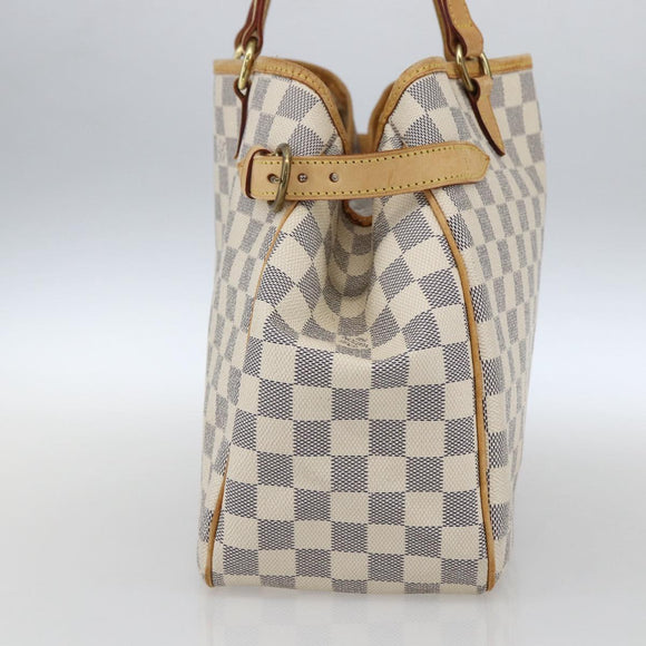LOUIS VUITTON Damier Azur Batignolles Horizontal Tote Bag N48172 LV Auth 169678