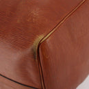 LOUIS VUITTON Epi Keepall 50 Boston Bag Brown M42968 LV Auth 169690-8