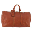 LOUIS VUITTON Epi Keepall 50 Boston Bag Brown M42968 LV Auth 169690-1