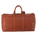 LOUIS VUITTON Epi Keepall 50 Boston Bag Brown M42968 LV Auth 169690-2