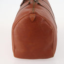 LOUIS VUITTON Epi Keepall 50 Boston Bag Brown M42968 LV Auth 169690-3