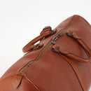 LOUIS VUITTON Epi Keepall 50 Boston Bag Brown M42968 LV Auth 169690-6