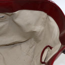 BURBERRY Nova Check Tote Bag PVC Leather Beige Auth 169694-18