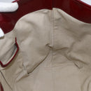 BURBERRY Nova Check Tote Bag PVC Leather Beige Auth 169694-19