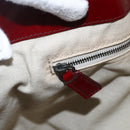 BURBERRY Nova Check Tote Bag PVC Leather Beige Auth 169694-20