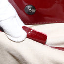 BURBERRY Nova Check Tote Bag PVC Leather Beige Auth 169694-12