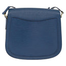LOUIS VUITTON Epi Saint Cloud GM Shoulder Bag Toledo Blue M52195 LV Auth 169695-2