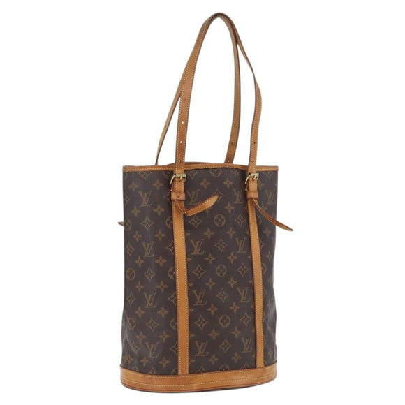 LOUIS VUITTON Monogram Bucket GM Shoulder Bag M42236 LV Auth 169697
