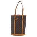 LOUIS VUITTON Monogram Bucket GM Shoulder Bag M42236 LV Auth 169697-2