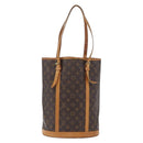 LOUIS VUITTON Monogram Bucket GM Shoulder Bag M42236 LV Auth 169697-3