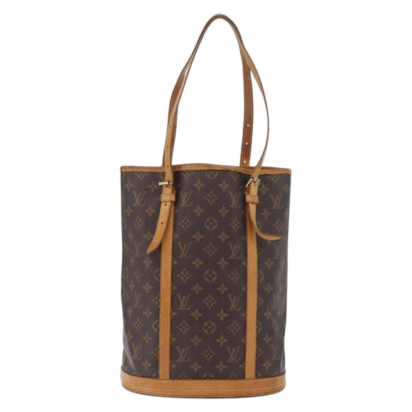 LOUIS VUITTON Monogram Bucket GM Shoulder Bag M42236 LV Auth 169697