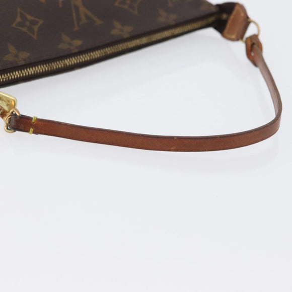 LOUIS VUITTON Monogram Pochette Accessoires Pouch M51980 LV Auth 169705