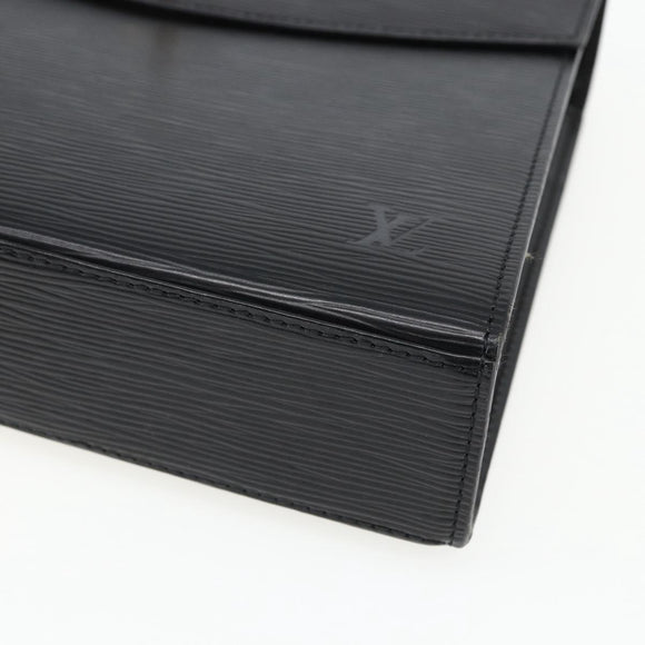 LOUIS VUITTON Epi Malesherbes Hand Bag Black M52372 LV Auth 169712