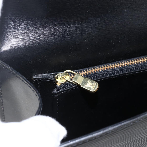 LOUIS VUITTON Epi Malesherbes Hand Bag Black M52372 LV Auth 169712