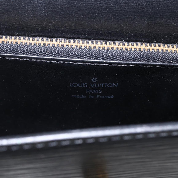LOUIS VUITTON Epi Malesherbes Hand Bag Black M52372 LV Auth 169712