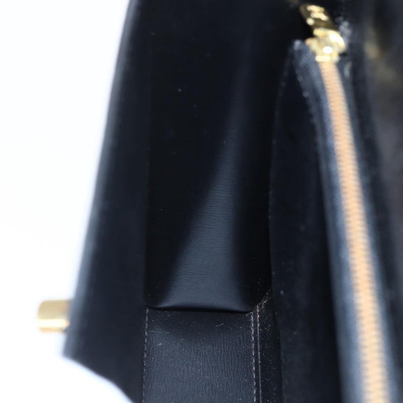 LOUIS VUITTON Epi Malesherbes Hand Bag Black M52372 LV Auth 169712