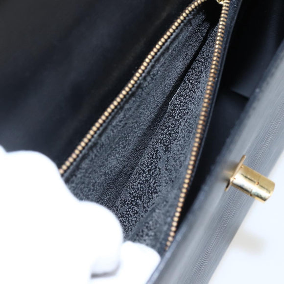 LOUIS VUITTON Epi Malesherbes Hand Bag Black M52372 LV Auth 169712