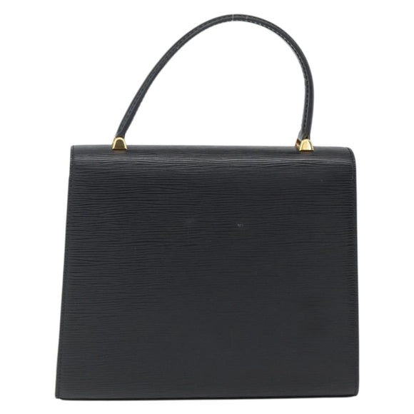 LOUIS VUITTON Epi Malesherbes Hand Bag Black M52372 LV Auth 169712