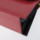 Salvatore Ferragamo Chain Shoulder Bag Leather Pink Gold Auth 169714-14